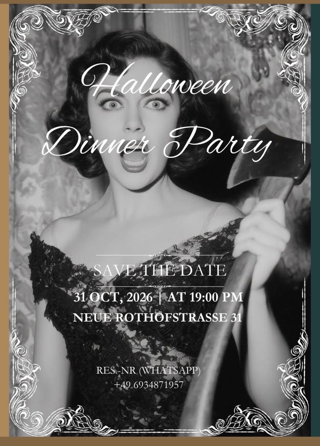 DFG x WhereToGo Halloween Dinner