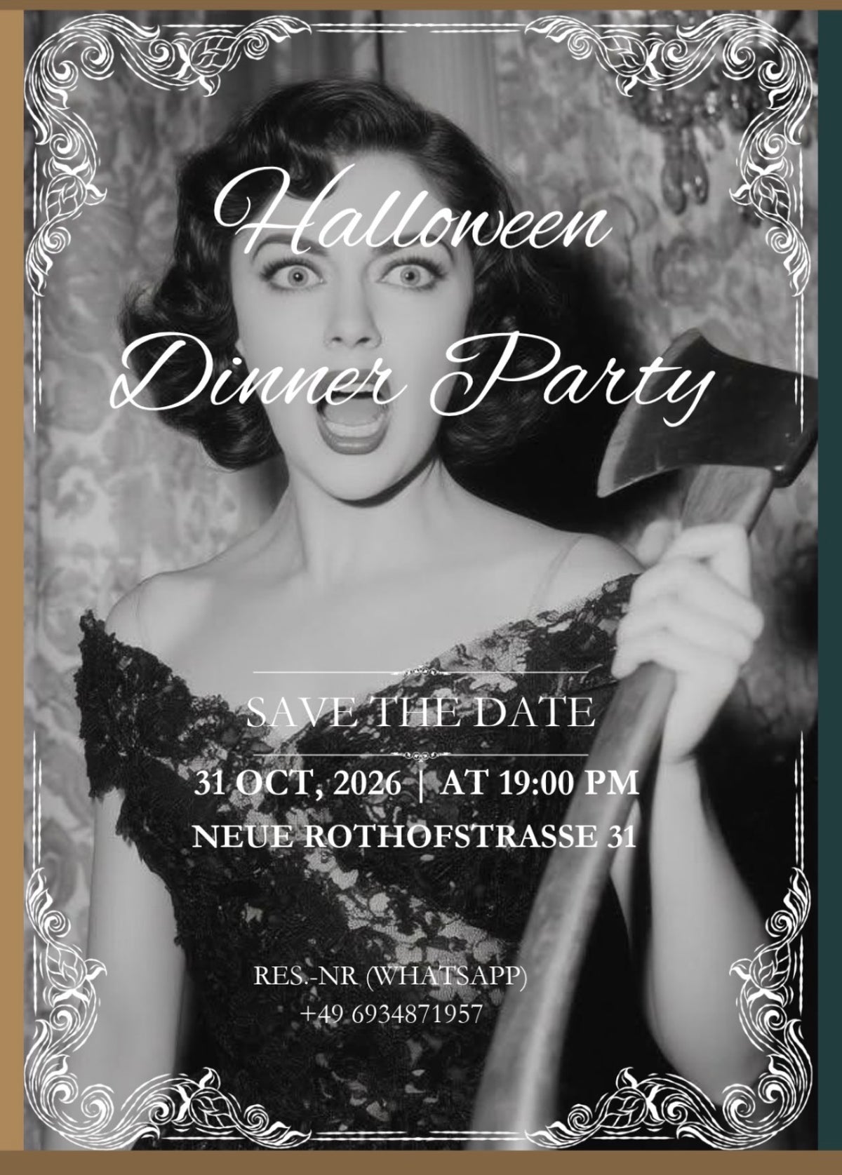 DFG x WhereToGo Halloween Dinner