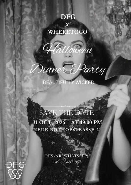 DFG x WhereToGo Halloween Dinner